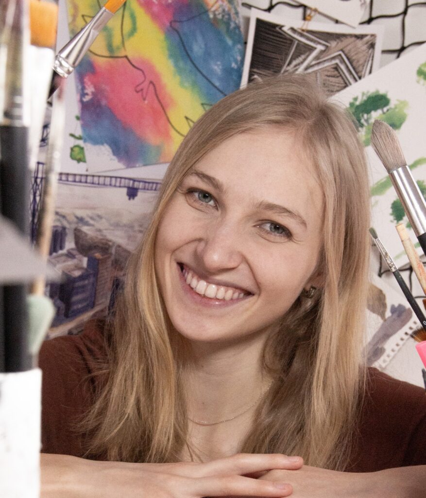 Foto lektorka výtvarného příměstského tábora Kulišárek Kristýna